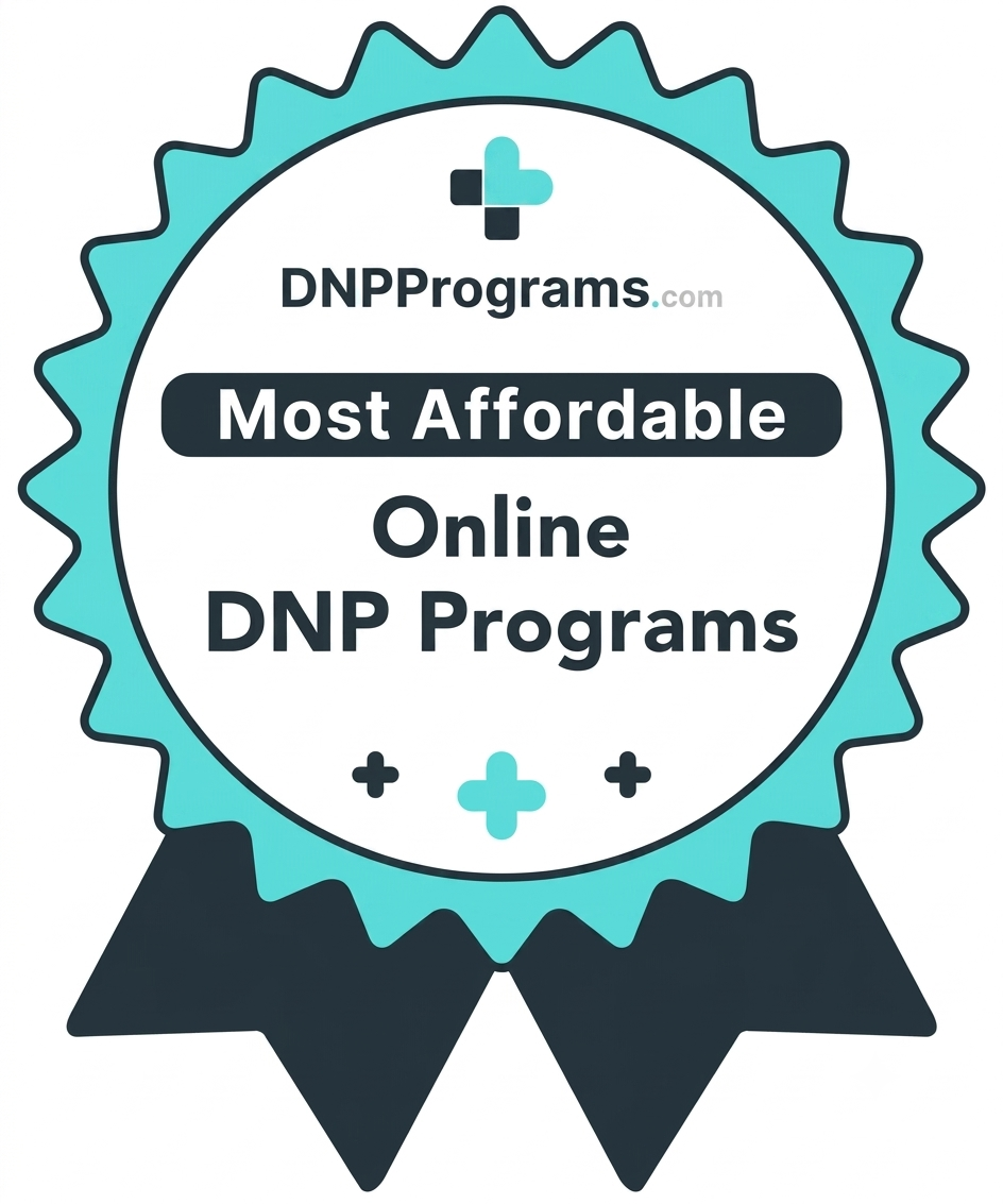 Award Badge for the Most Affordable Online DNP Programs